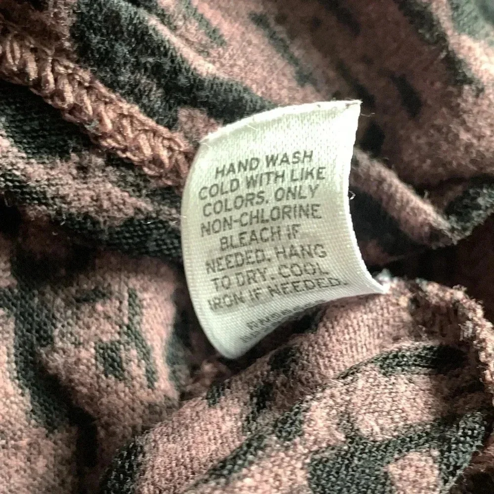 Rubbish Sleeveless Top Purple Animal Print Size Medium - Picture 8 of 8